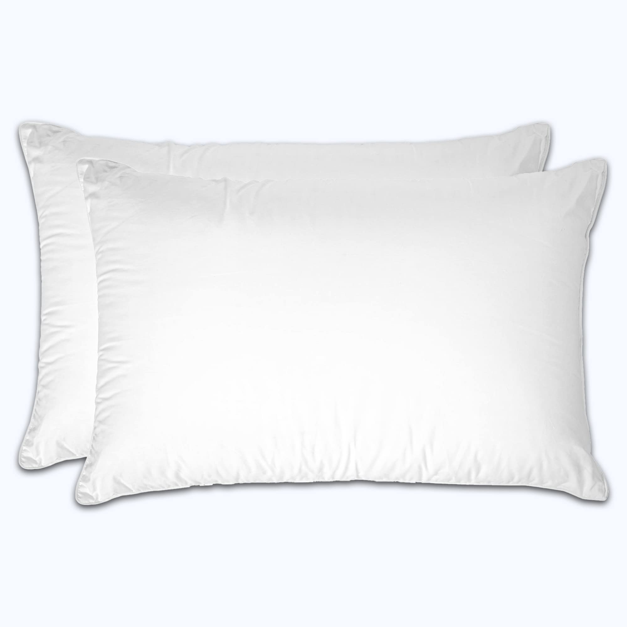 Cotton Comfort 400 Thread Count 100% Egyptian Cotton Housewife Pillow Case, White, Pack Of 2