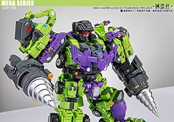 Amazon.co.jp: 誠造社 Master Made SDT-08 変形可動 合体可能 6体