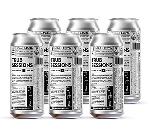 CERVEJA UX BREW TRUB SESSION CAIXA C/6 LATAS 473ML
