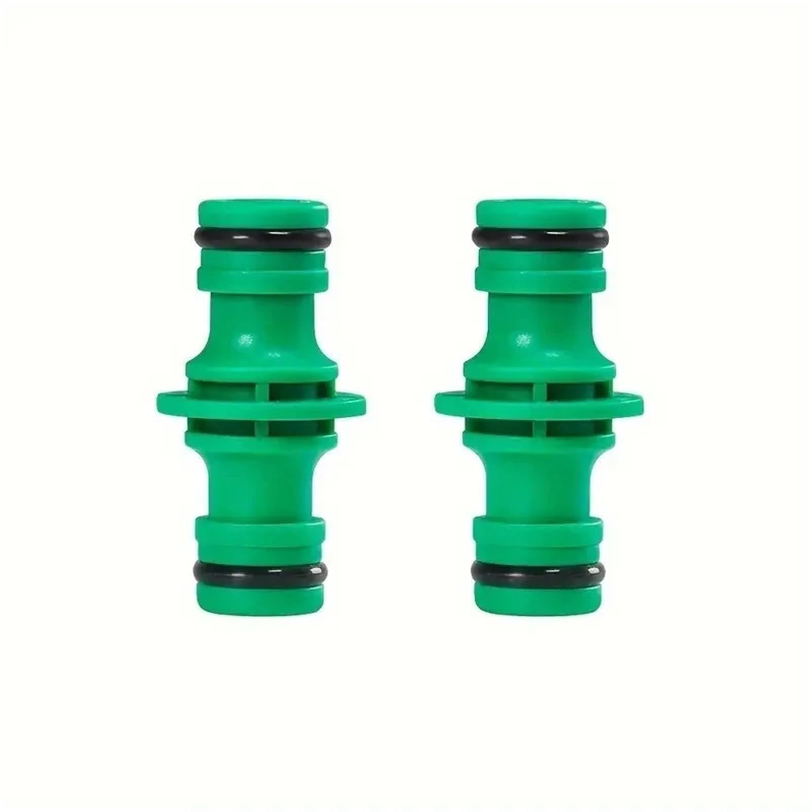 Set di adattatori di accoppiamento ABS con connettore rapido for Tubo da Giardino Doppio Maschio da 1/2".