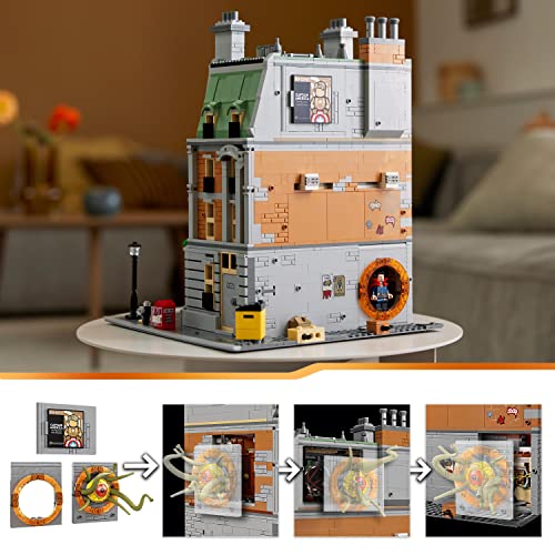 Marvel Sanctum Sanctorum, Modellino da Costruire Modulare a 3 piani con Minifigure tra cui Doctor Strange e Iron Man, Set Infinity Saga da Collezione, Idee Regalo Adulti, Uomo, Donna e Fan 76218 - Lego - Immagine 2