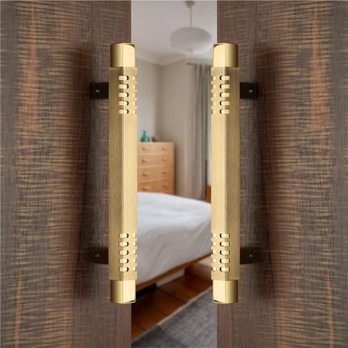 Image of COMPASS Main Door Handle | Door Handles for Main Door | Pull Handles for All The Doors of House | Office | Hotels, Antique Finish (PH-901, 12 Inch)