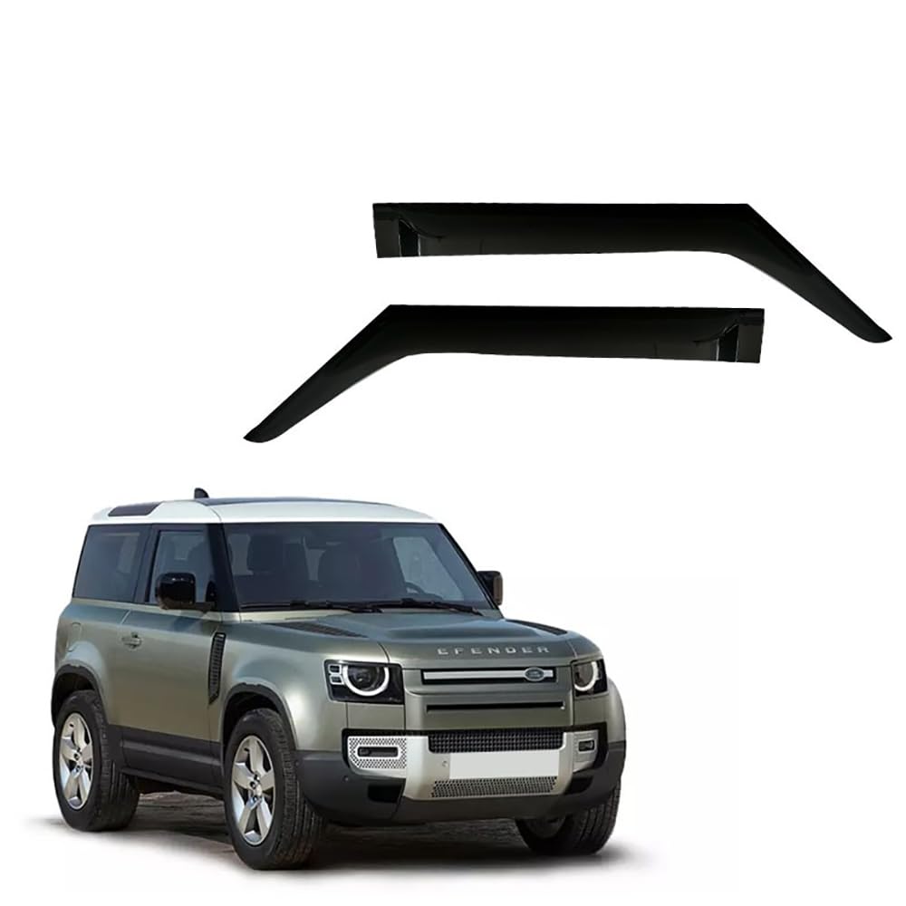 4 Pcs Car Wind Deflectors Rain Deflectors for Land Rover Defender 90 110 130 MK1/L663 2020-2023,B-Defender 90 【2PCS】