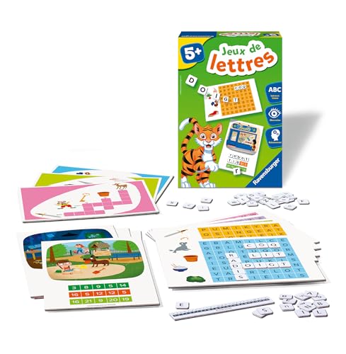 Le jeux de lettres pour garçon de 5 ans