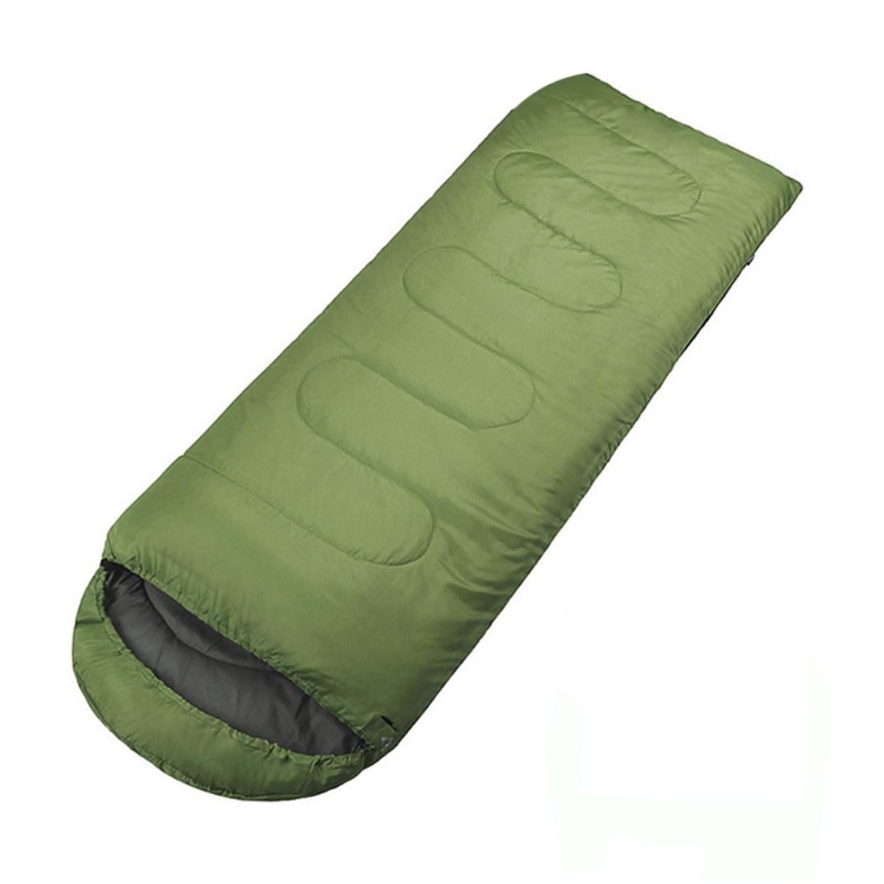 GALPADA Camping with Hood for Cold Weather Lightweight Mummy for Hiking Outdoor Activities and Home Use Olive Green