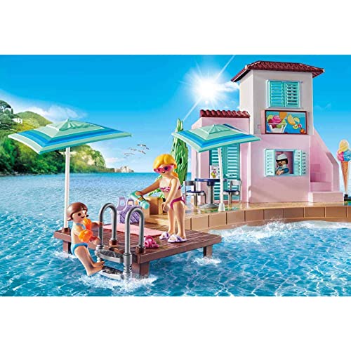 Playmobil Family Fun 70279 Port Avec Restaurant De Glaces - vue 8