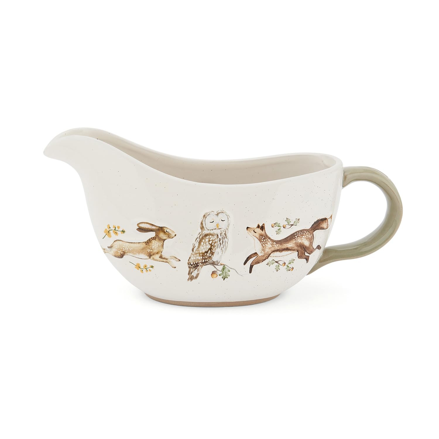 Cooksmart Gravy Boat Forest Fable Extra Large Stoneware