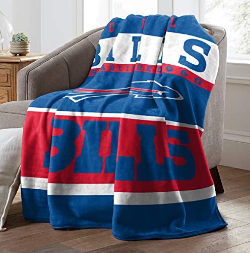 Northwest Nfl Buffalo Bills Unisex-Adult Raschel Throw Blanket, 60" X 80", 12Th Man #TOP3