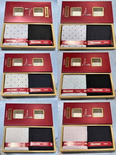 Image of Shirt pant Combo Pack of 6(Unstitched, Full Length Fabric)