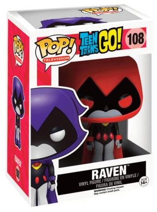 Funko - Figurine Teen Titans Go ! - Red Raven Exclusive Pop 10cm
