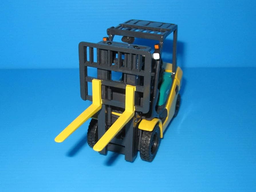 【非売品】稀少　コマツ　フォークリフト　ミニチュア☆フィギュア 非売品】稀少 コマツ フォークリフト ミニチュア☆フィギュア