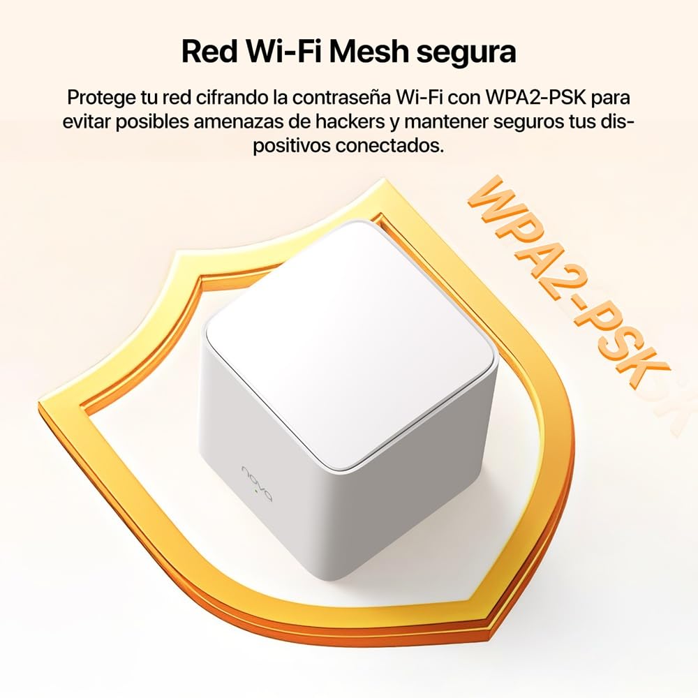 Tenda Nova MW5G Mejor Sistema WiFi Mesh, Gigabit Router (AC1200 Doble Banda Cobertura hasta 300m², 2 * 1000Mbps Puertos, hasta 80 Dispositivos, Compatible con Alexa, Control Parental, Blanco, 3 Hubs)