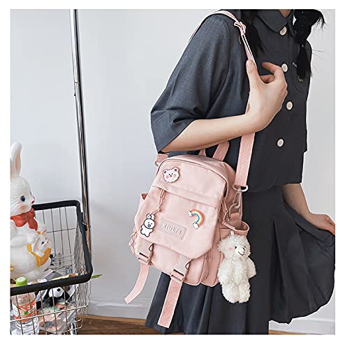 GGOOB Cute Mini Backpacks with Accessories Aesthetic Mini Backpack for Teens Kawaii Small Backpack3