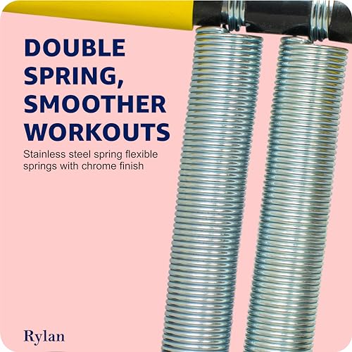 Image of Rylan Double Spring Tummy Trimmer Men and Women for Abs Workout Stomach Exercise Machine for Women and Men Exercise in Gym