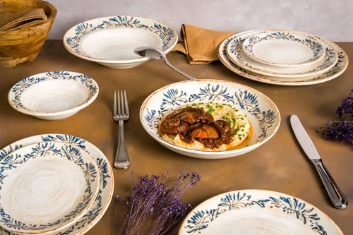 Bonna Dinner Plates - Grandma - Porcelain - 27cm - Set of 6