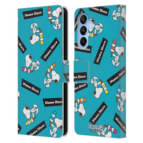 Coque Samsung Galaxy A16 5G Snoopy Peanuts étui portefeuille en cuir