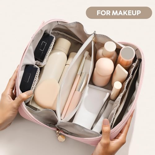 Trousse de toilette grand format imperméable pour ranger le maquillage - 3