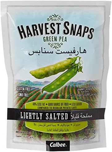 Harvest Snaps Green Pea - Lightly Salted 93gm