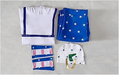 Miniatura 5 de Weixu Disfraz de anime de Johnny Joestar para cosplay, uniforme de Halloween para mujeres y hombres, talla XXL