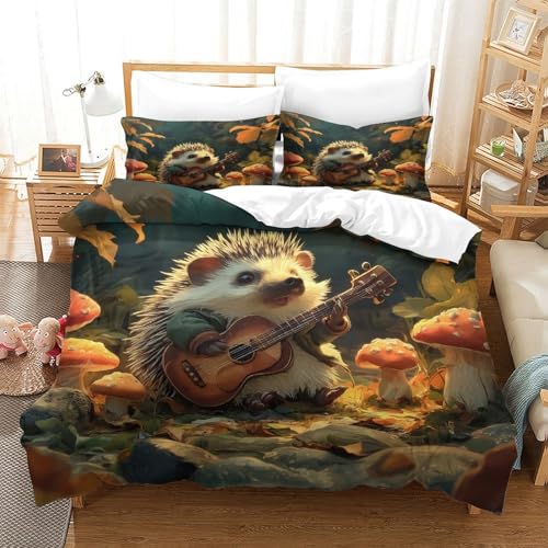 Housse de couette cochon d'inde 3D pour une chambre cocooning et chaleureuse - 3