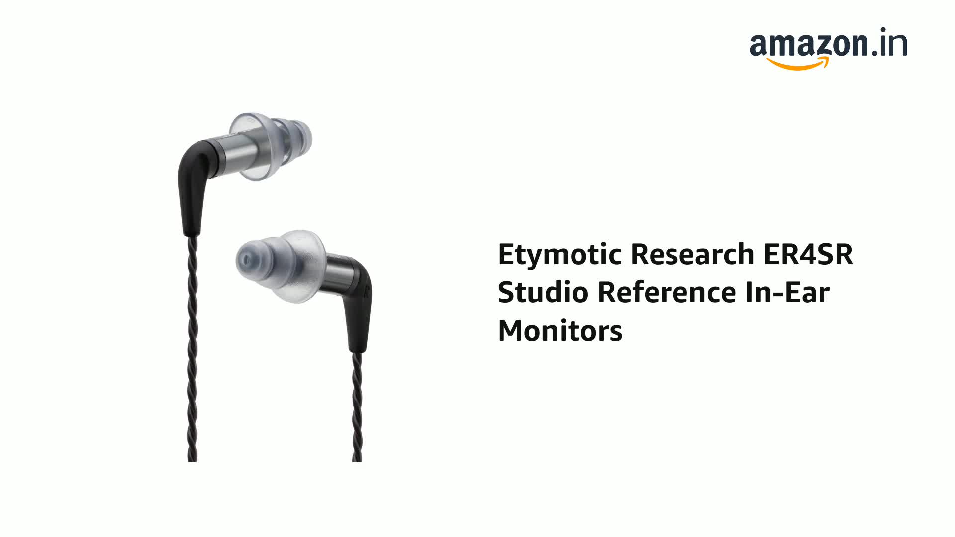 Etymotic Research ER4SR Studio Reference In-Ear Monitors
