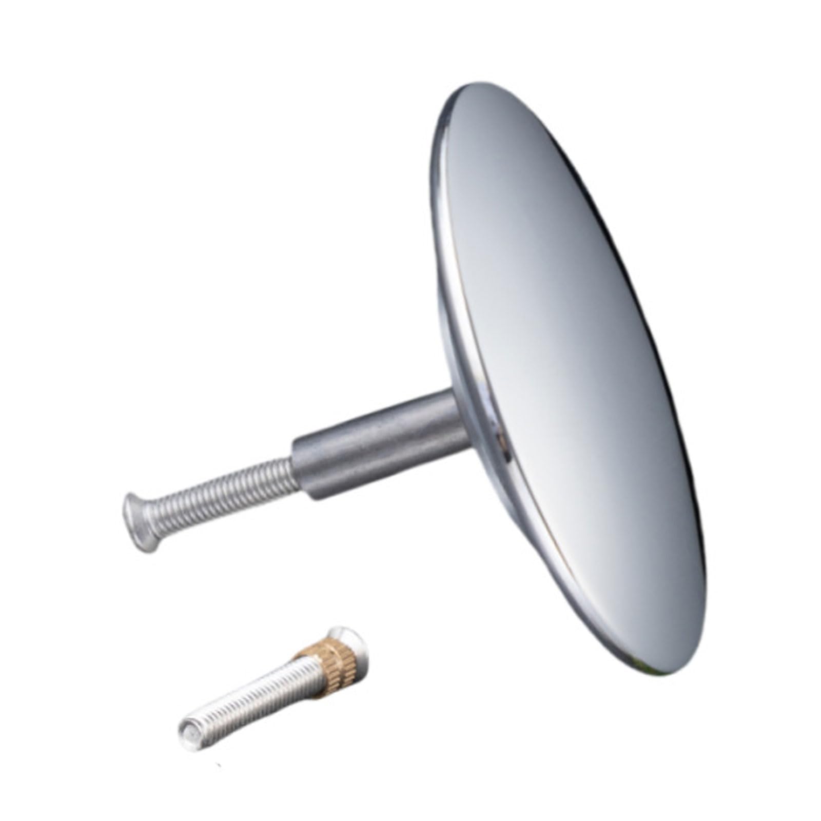 RustProof Rustless Steel Bath Drain Stopper Tub Plug with Polishing for Leakproof Bathtub Plug Bathtub Drain Cover