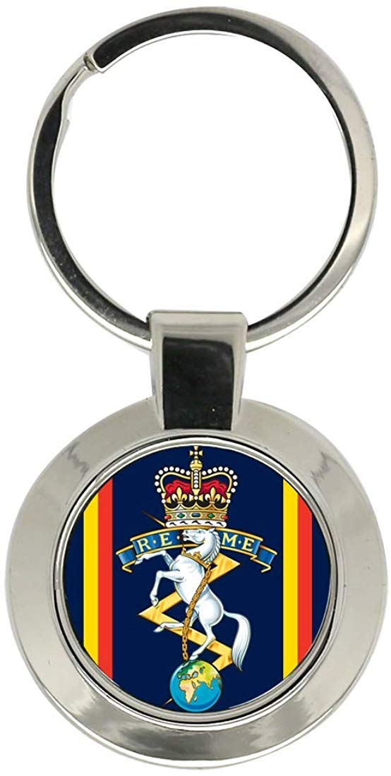 Giftshop UK REME Corps of Royal Electrical and Mechanical Engineers, British Army Key Ring