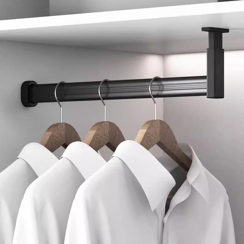 Penderie d'angle télescopique pour organiser la chambre enfant