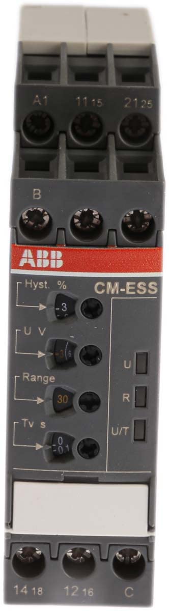ABB Stotz S&J Spannungsüberwachungsrelais CM-ESS.2S 24-240V (1er)