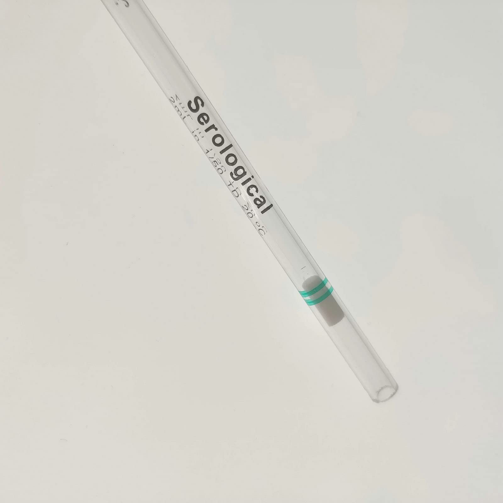 Pipetta sierologica – 2 ml/verde, confezionato singolarmente (caso di 100)