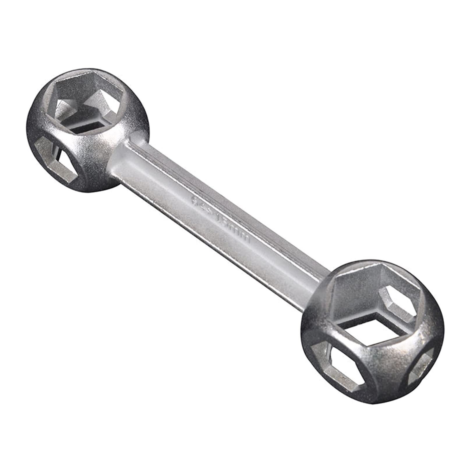 CRFFZ 10 in 1 Wrench Portable Bicycle Bikes Dog Bone Shape Torque Hexagon Holes Cycling Spanner Hexagon Tool
