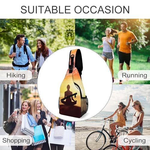 Bolso tipo bandolera casual para hiking y travel miniatura 6