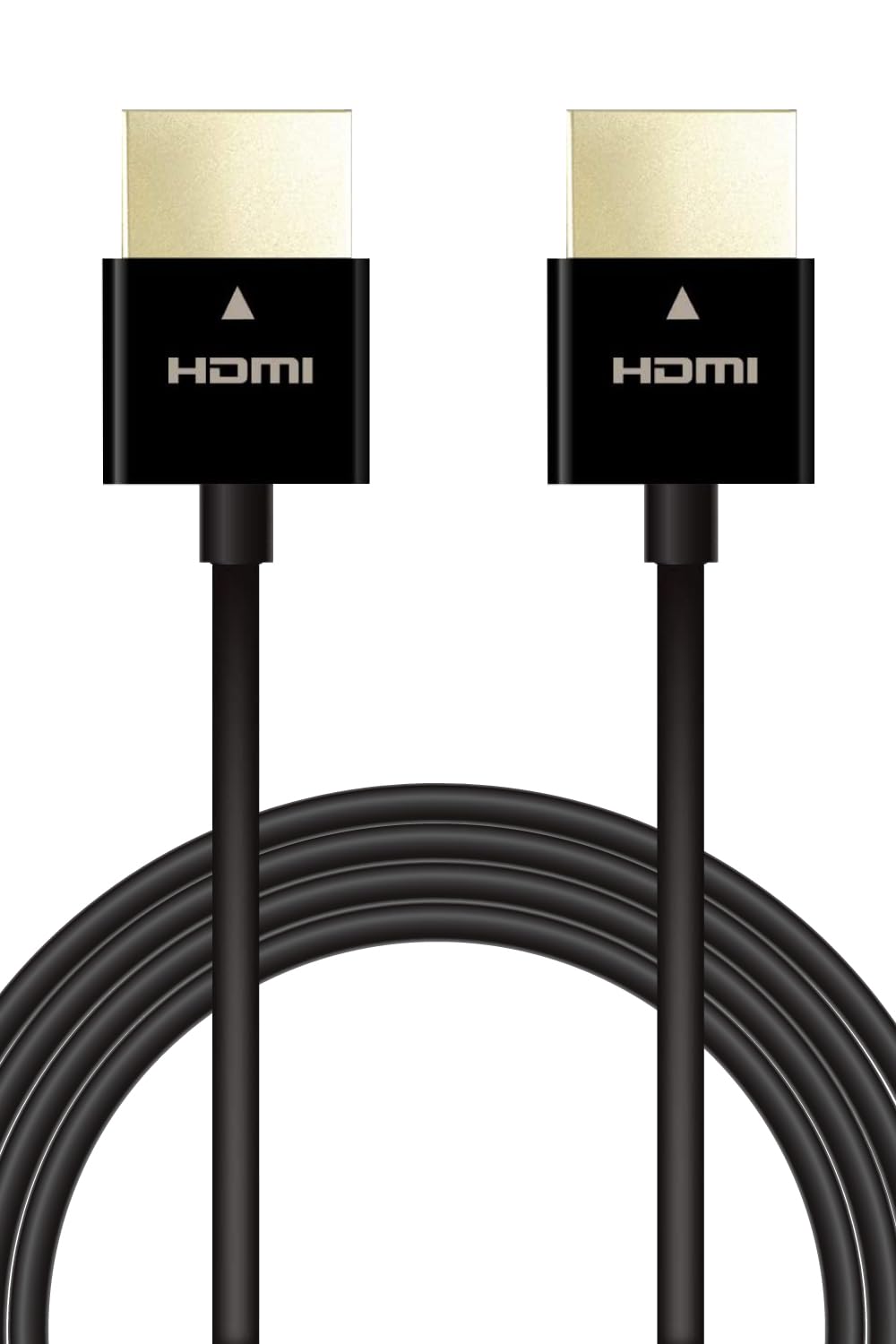 エレコム HDMI ケーブル 極細 ハイスピード 2m スーパースリム 4K・2…