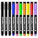 Magnetic Dry Erase Markers - 10 Pcs 8 Color Fine Tip Whiteboard Markers with Eraser Cap, Low Odor Dry Erase Markers for Glass/Whiteboard/Porcelain/Plastic/School/Office