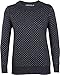 Produktbild Icebreaker Merino Damen Women's Waypoint Crewe Sweater Sport-Sweatshirt, Char Heather/Steel Heather, Large