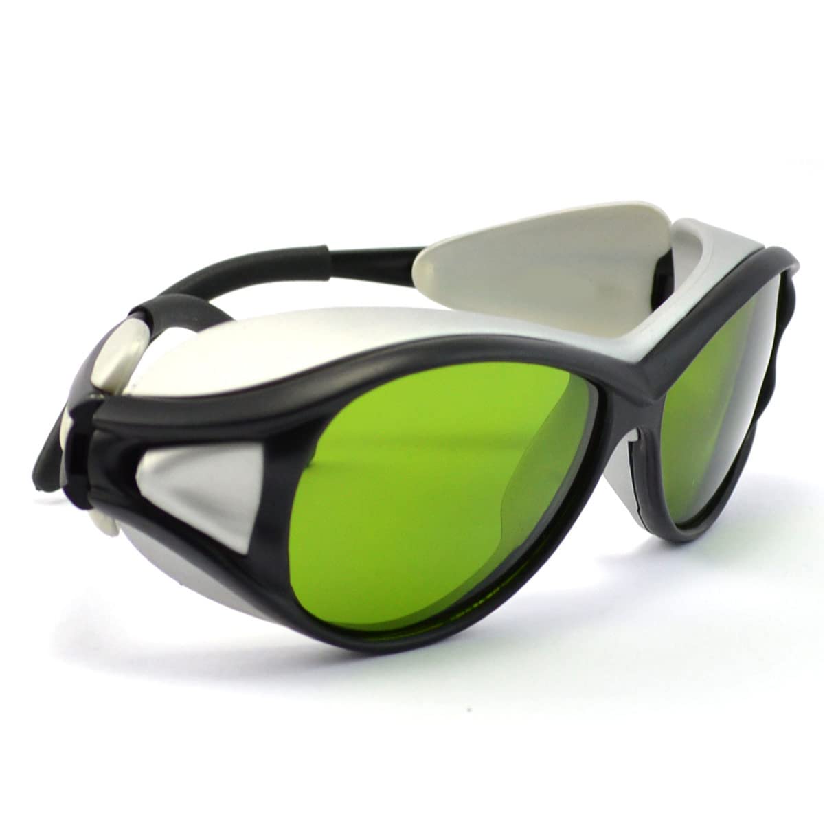 Lunettes de Sécurité Laser 1064nm Anti-Infrarouges OD5+, VLT 65% | Lunettes de Protection des Yeux, 190-490nm 800-1100nm, Contre Rayonnements Infrarouges, Pour Marquage Découpe Gravure Laser