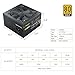 Segotep 650W 80 Plus Gold Certified Non-Modular ATX Power Supply with 6+2 Pin Connectors PFC Protection and RoHS Compliance, 120mm Silent Fan Gaming PSU GN-650 Black