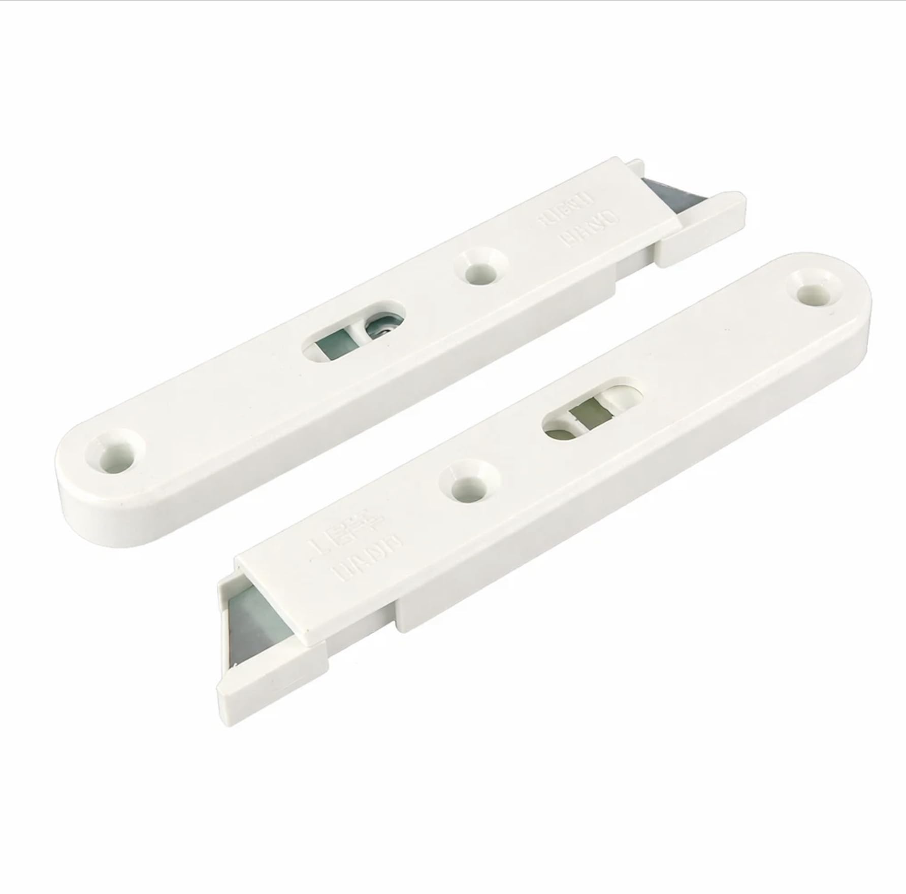 Sash Window Window Guide-Catch for Tilting Sash Windows (White)