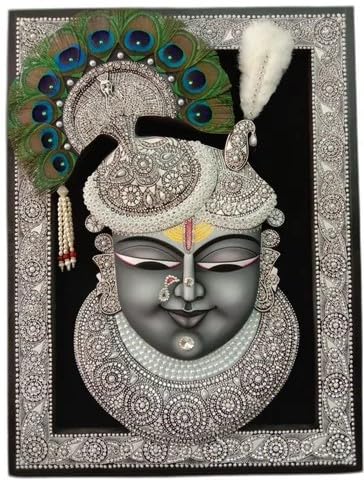 Image of Shri Nath Ji MukharBind 3D Frame Multicolor 21 * 27 (L*W) Picture Frame