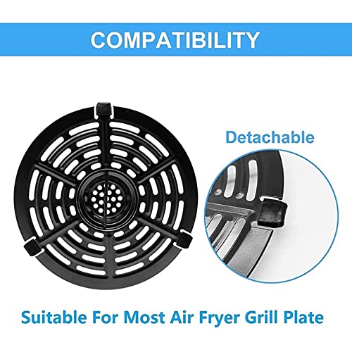 Uinfhyknd Stoßfänger aus Gummi für Fritteuse, Gummifüße, Silikonteile, Gummiaufsätze, kratzfest, für Fritteusen-Tablett – Bild 4