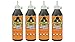 Gorilla Original Waterproof Polyurethane Glue, 18 ounce Bottle, Brown, (Pack of 4)