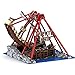 Produktbild LAKA Ideas Pirate Ship Ride Modular 2389Pcs Freizeitpark MOC-67413 Haurs Architektur Bricks Modell Kompatibel mit Lego Creator 10261 10247 10257 71040 (Lizenziert und Entworfen von Gdale)