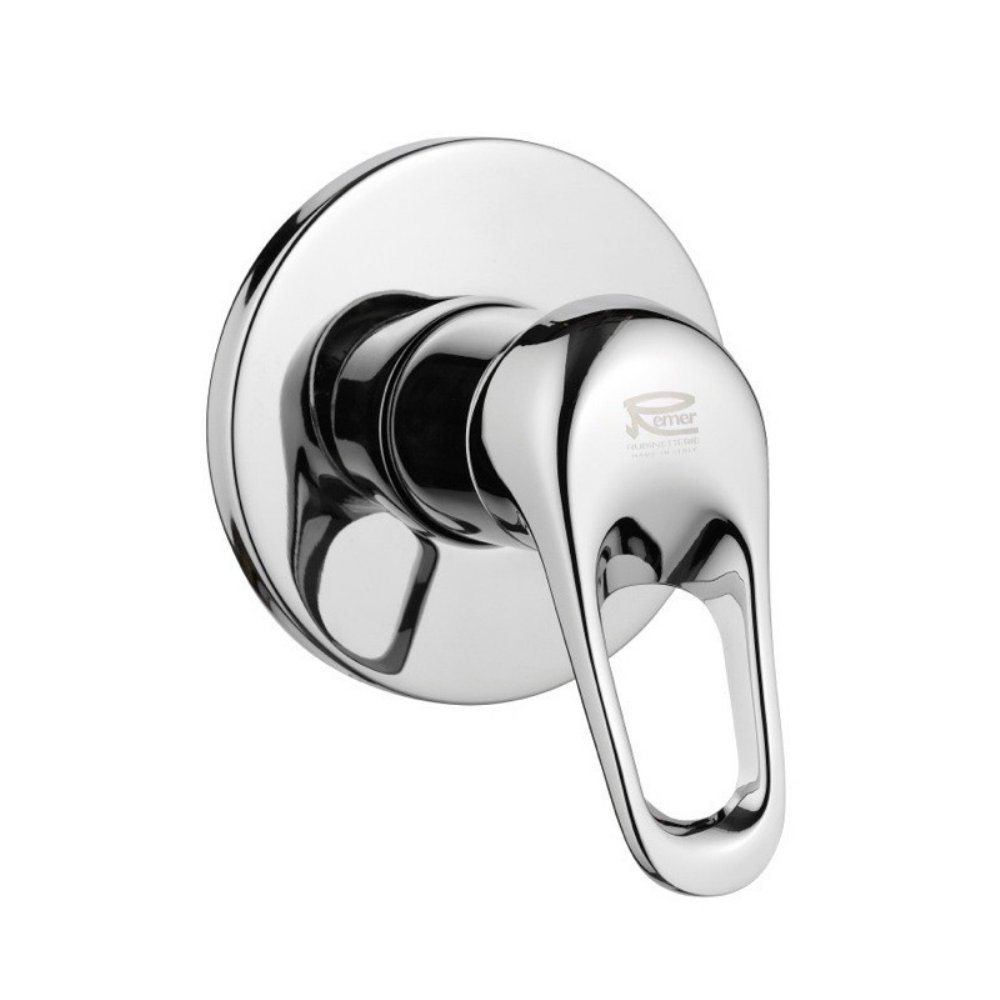 RemerK30-CR K30 Kiss Single-Lever Built-in Shower Mixer, Polished Chrome