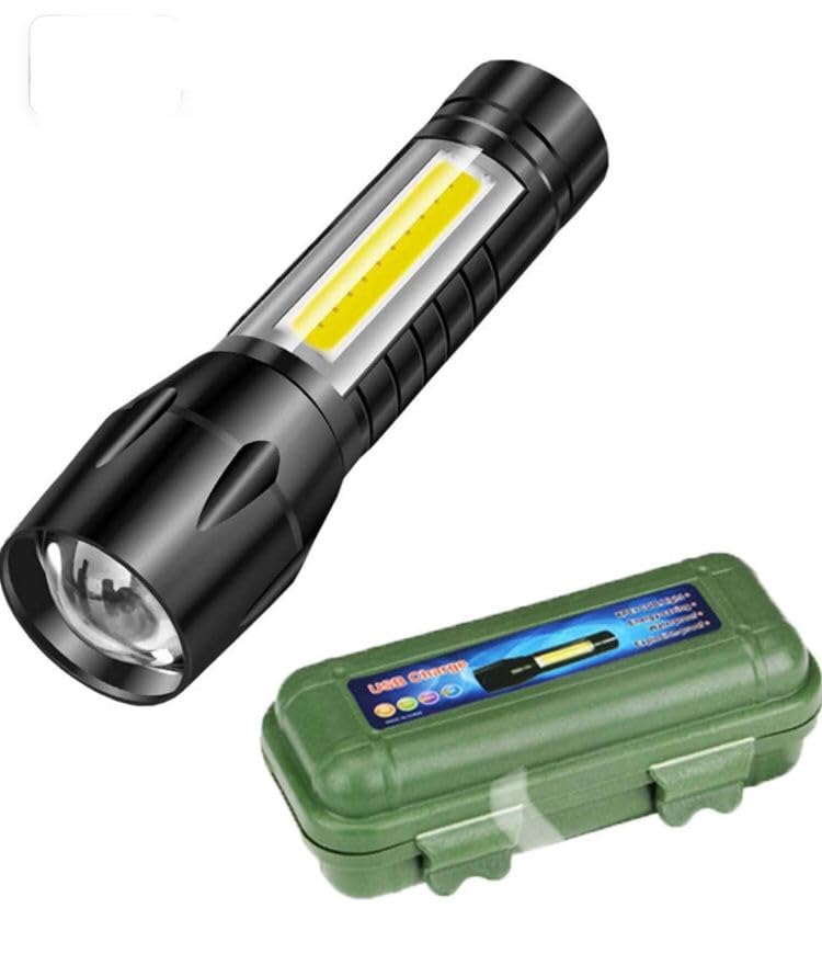 SS-Rechargeable Mini Pocket Torch Light for Emergency Care 4 USB Rechargeable Mini Pocket Rock Torch Light for Emergency (B0CXXY8LP9) Amazon Price History, Amazon Price Tracker