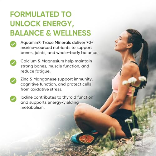 Freak Athletics Trace Minerals + 60 Capsules - Aquamin Trace Minerals a 70+ Nutrient-Dense Multimineral Complex Sourced from Marine Plant - UK Made - Image 6
