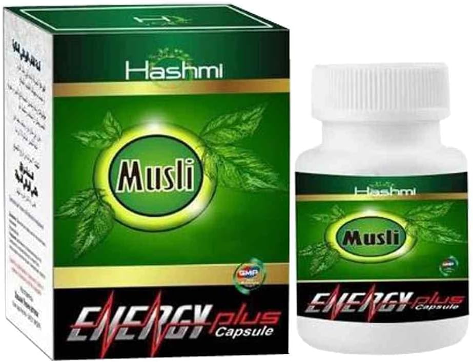 Hashmi Musli Energy Plus Capsules Can Helps To Revitalize Your Vitality.