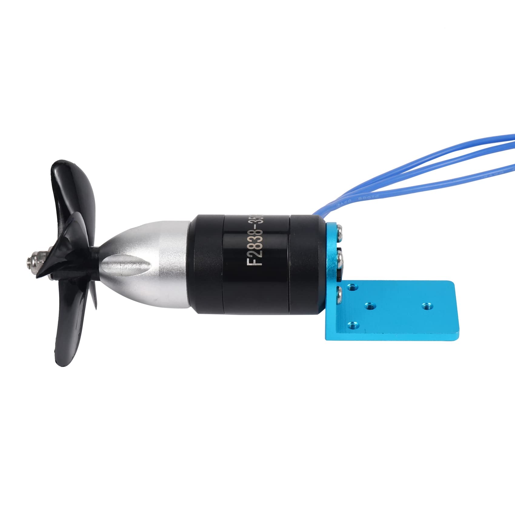 2X IPX8 Wasserdichtes Unterwasser Strahl Ruder 2838 350KV 2,4KG Schub Bürstenloser Motor mit 55mm 60mm Propeller