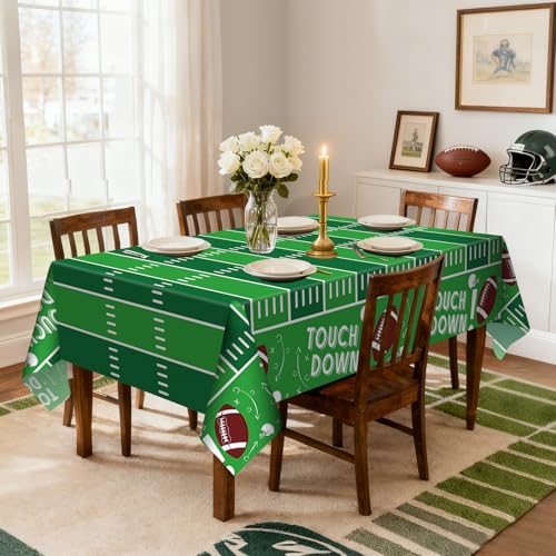 Nappe jetable football de qualité supérieure résistante pour décoration de table - 7
