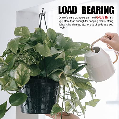 Argojolo HOOK001 Ceiling Hooks – Vinyl Coated Screw Hooks thumb #3