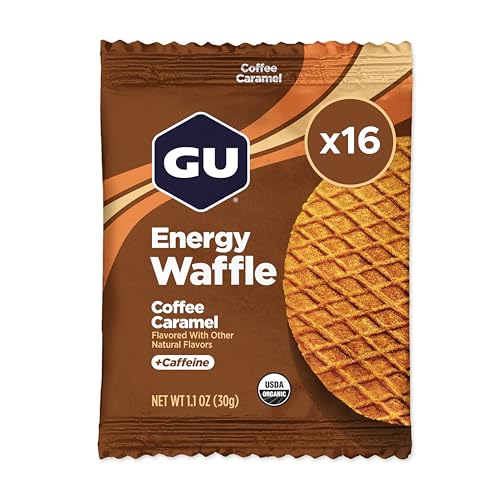 GU Energy Stroopwafel Caramel Coffee 16 Count